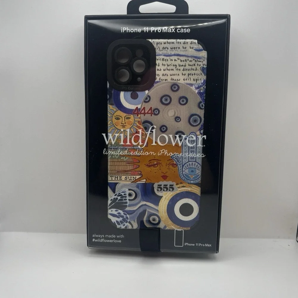Wildflower iPhone 12 Pro Max Phone Case Evil Eye Limited Edition Sun New In Box